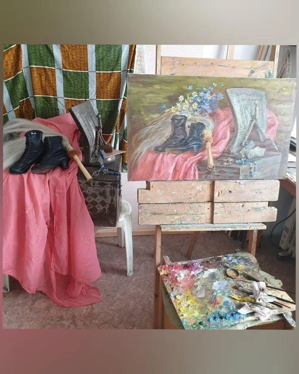 Сотрудничество с художником Василием Кравчуком.