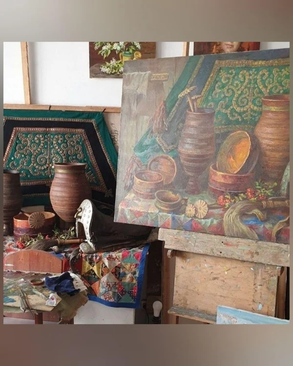 Сотрудничество с художником Василием Кравчуком.