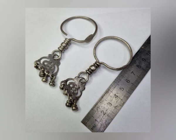 Приобрели старинные серьги, предположительно 18 в.