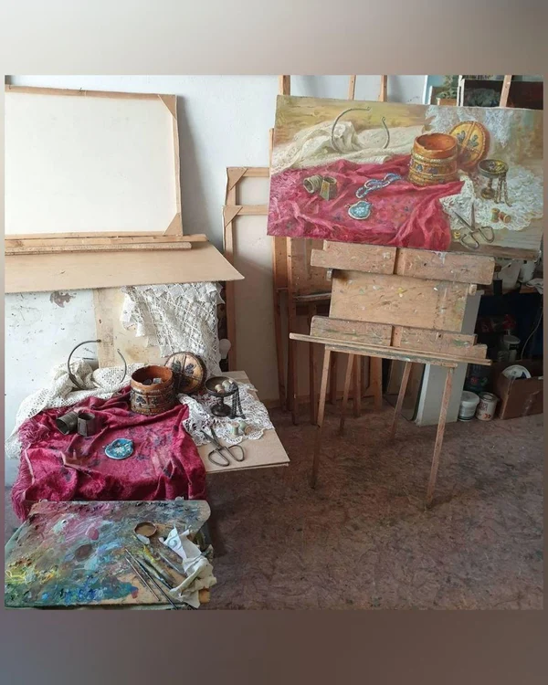 Сотрудничество с художником Василием Кравчуком.