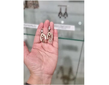 Серьги "Подкова"
Конец XIX/начало ХХ вв.