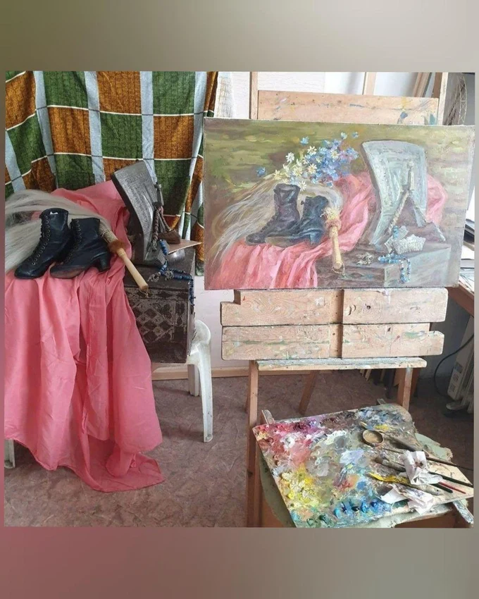 Сотрудничество с художником Василием Кравчуком.