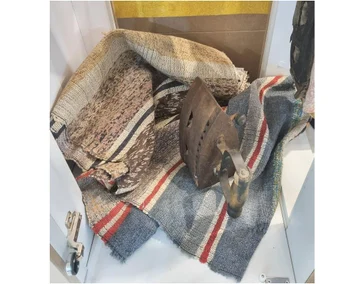 Дорожка и утюг